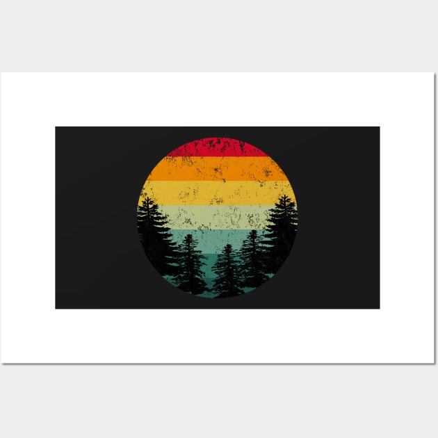 Sunset Over The Mountains Wall Art by PlusAdore